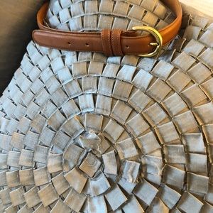 Coach British Tan small belt